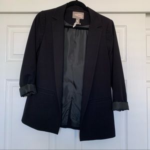 Forever 21 Contemporary Black Blazer sz XS